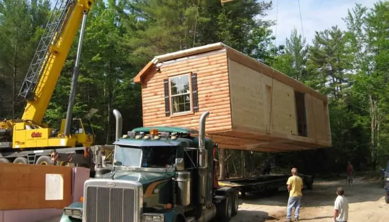 How Much Does A Log Cabin Weigh?
