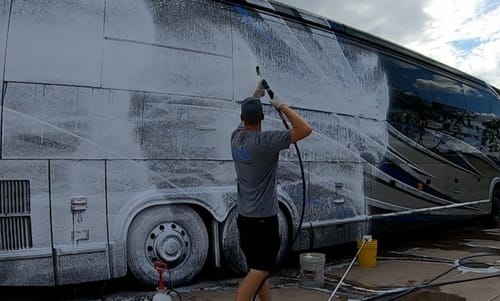 travel trailer wash near me