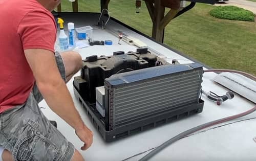 travel trailer air conditioner repair near me