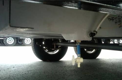 drain valve travel trailer