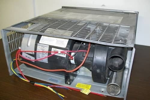 travel trailer heater fan not working