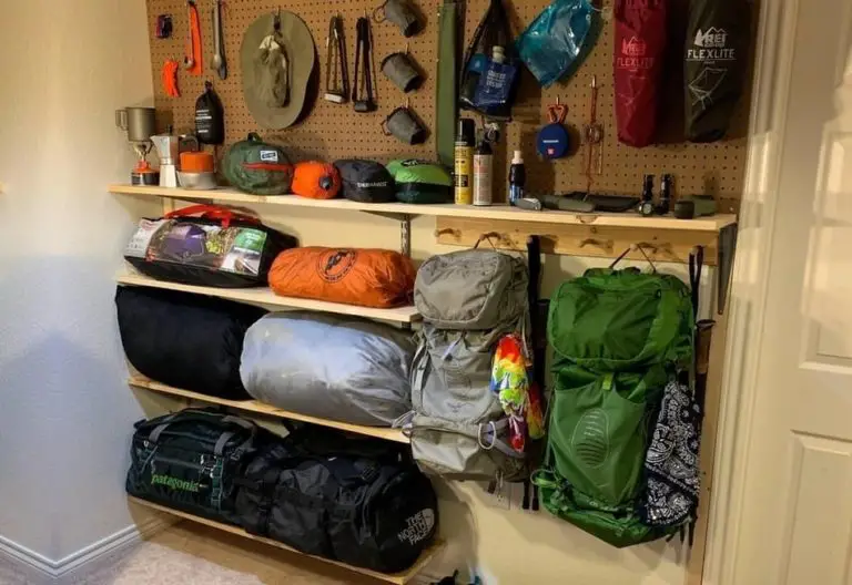 How to Store Your Camping Gear at Home