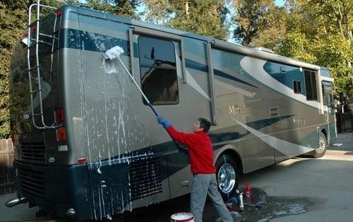 where can i wash my travel trailer near me