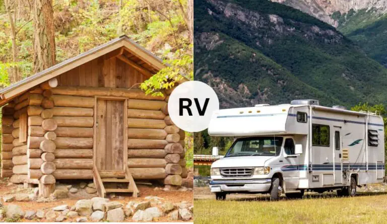 Difference Between a Log Cabin And RV